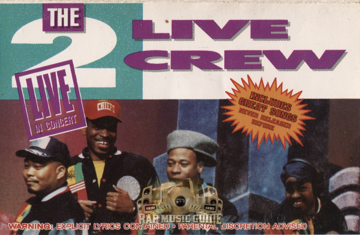 2 Live Crew Live In Concert Cassette Tape Rap Music Guide 2 Live Crew Live In Concert Cassette Tape Rap Music Guide